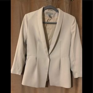 Cream blazer